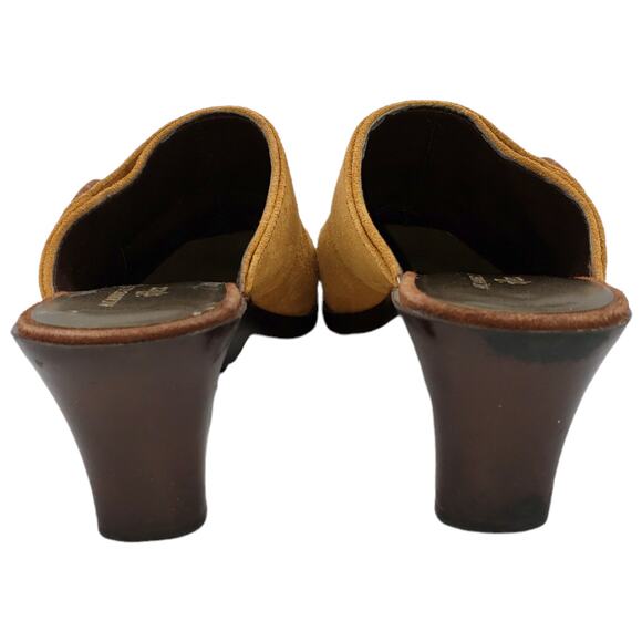 2/20 SALE  AK iflex Clogs mules Shoes Brown leather - Picture 7 of 8